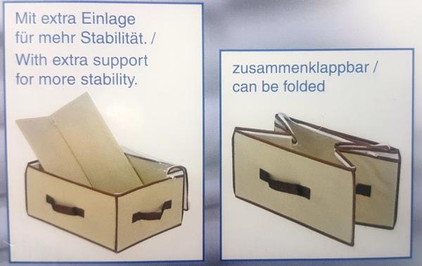 Aufbewahrungsbox 40 x 30 x 18cm H. - 4 Stück